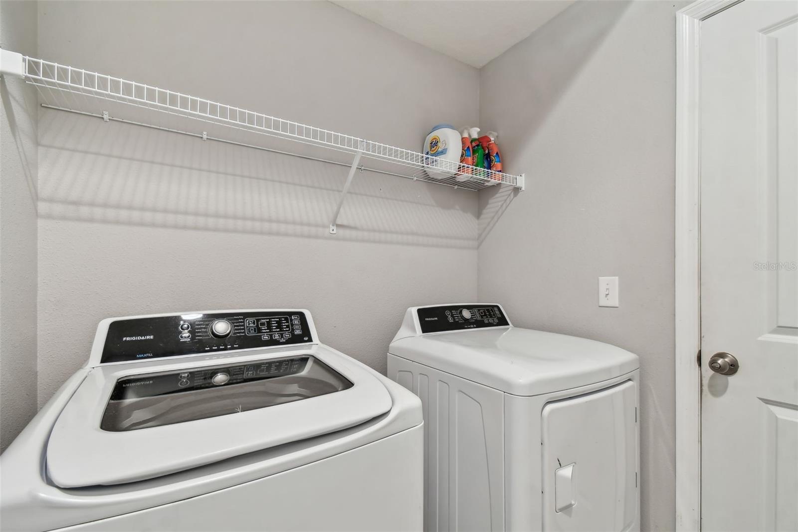 First Floor Laundry Room with large Storage Closet