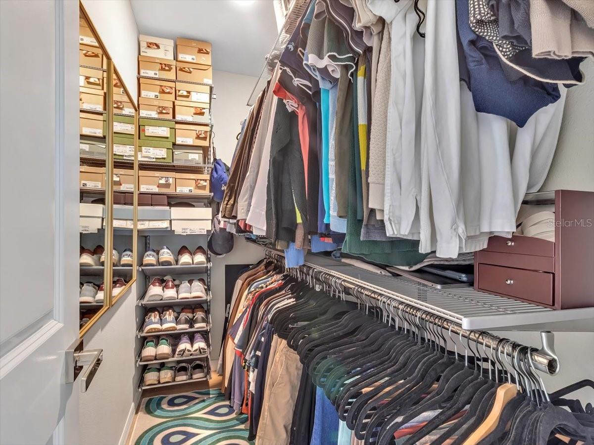 Primary Closet - Second Floor