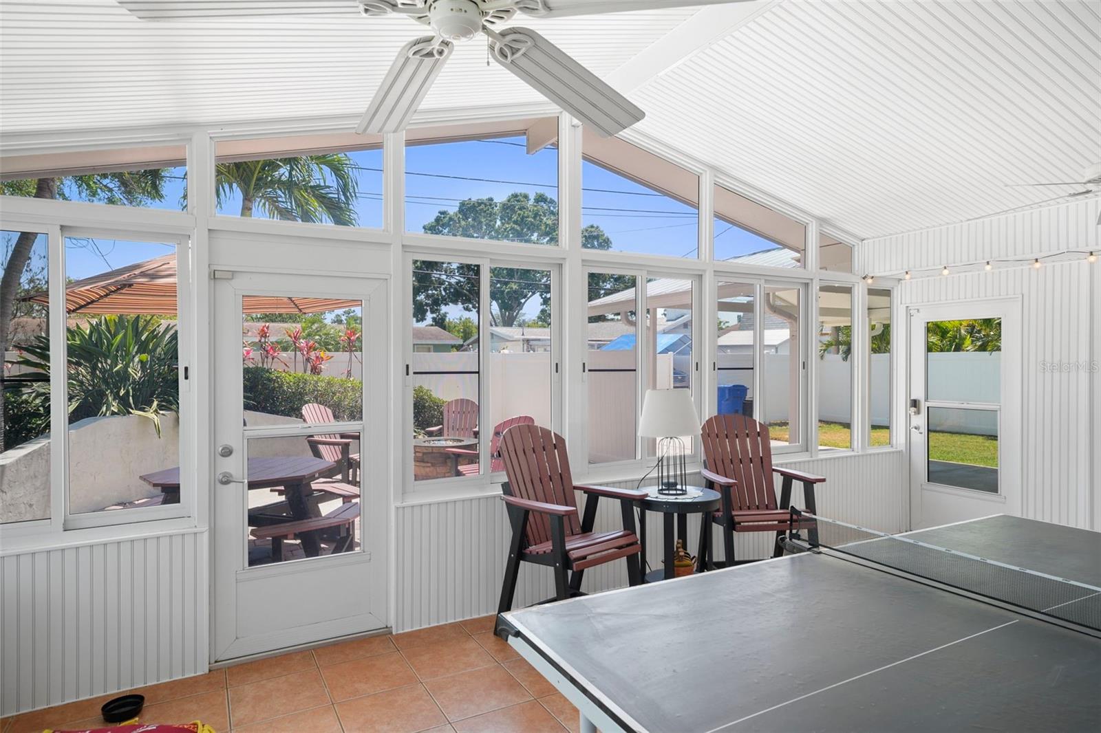 Bonus enclosed porch, not included in sq. footage