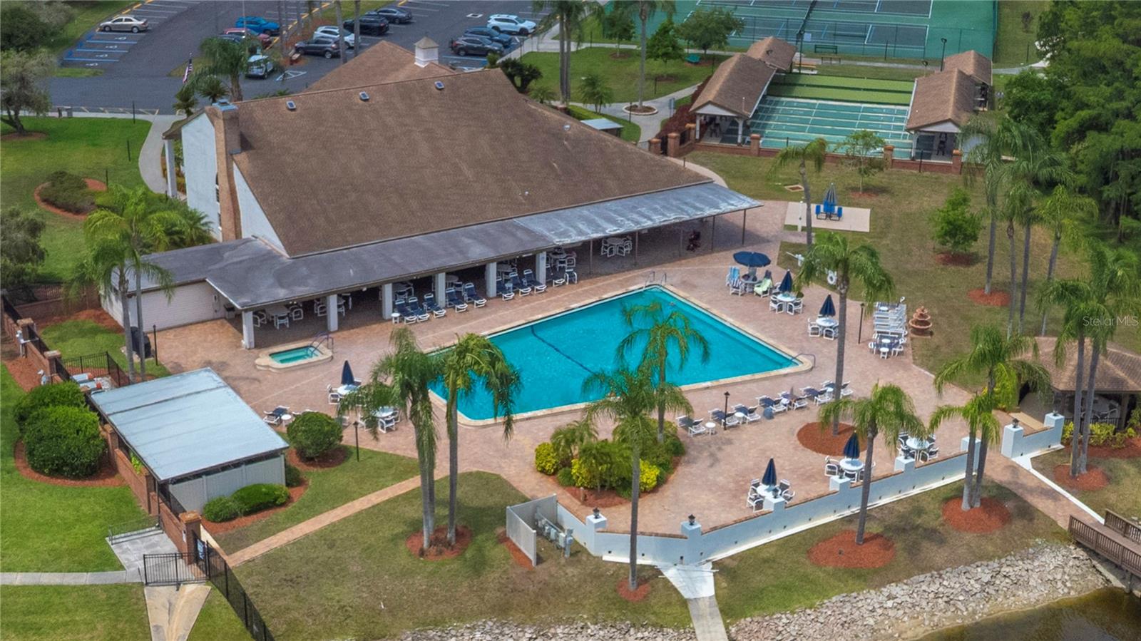 Heated community pool and spa.