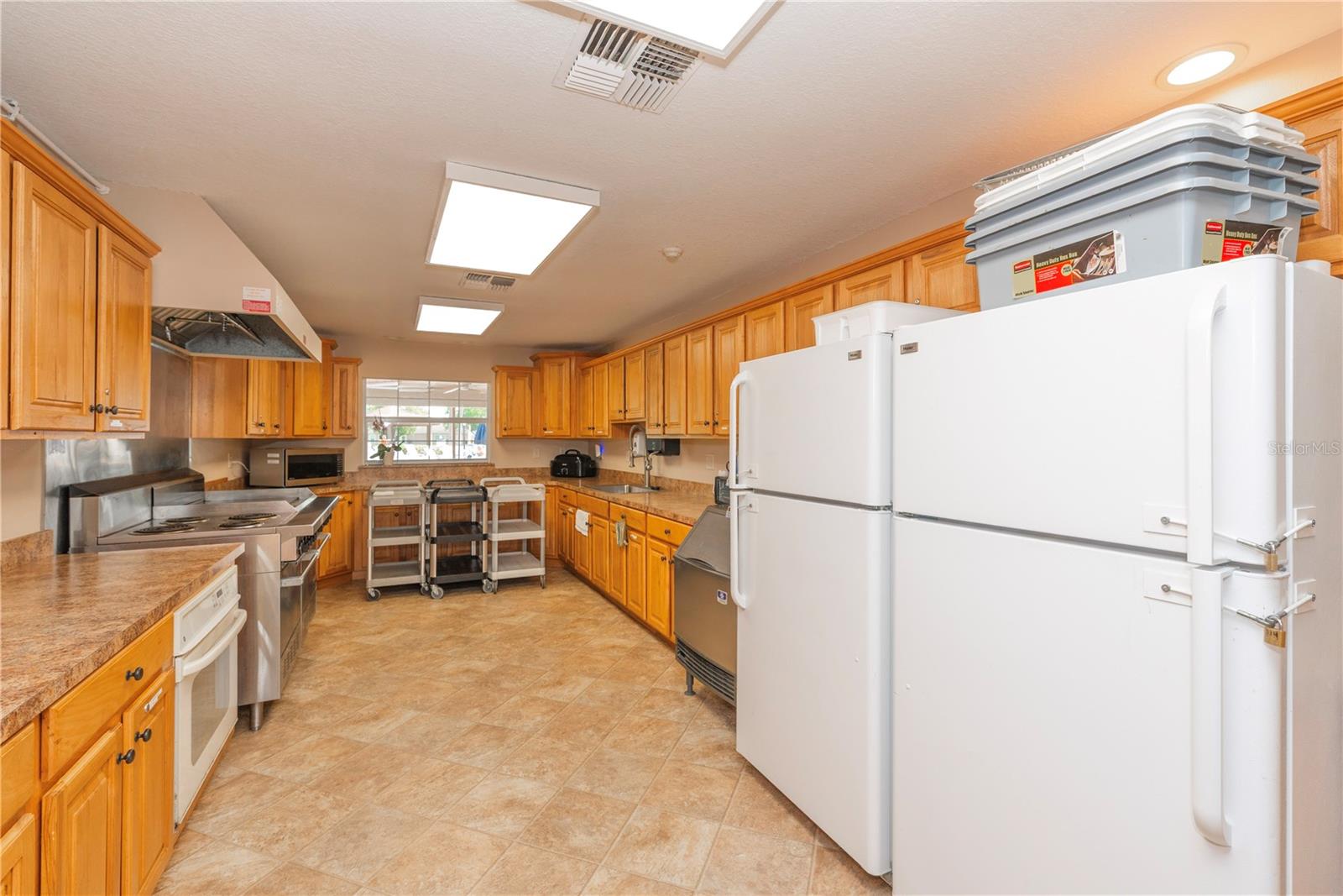 Clubhouse kitchen.