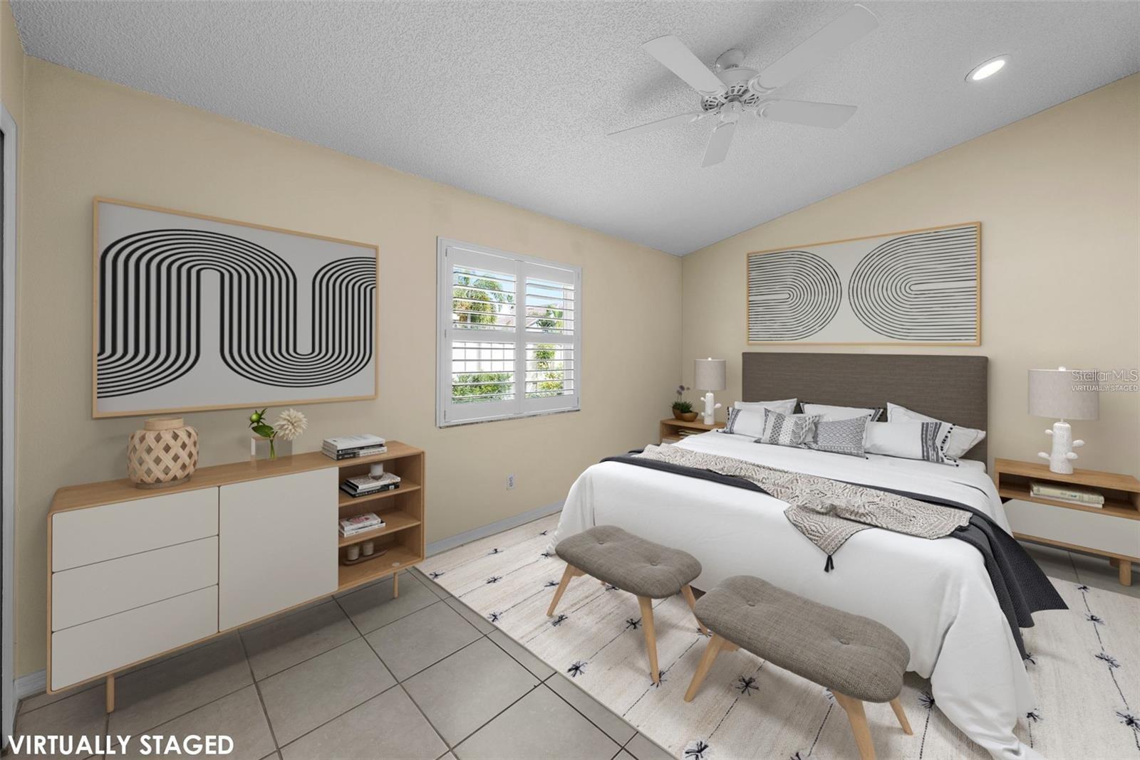 Virtually Staged Bedroom 2