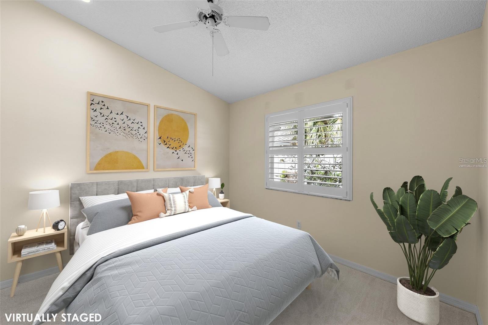 Virtually Staged Bedroom 3