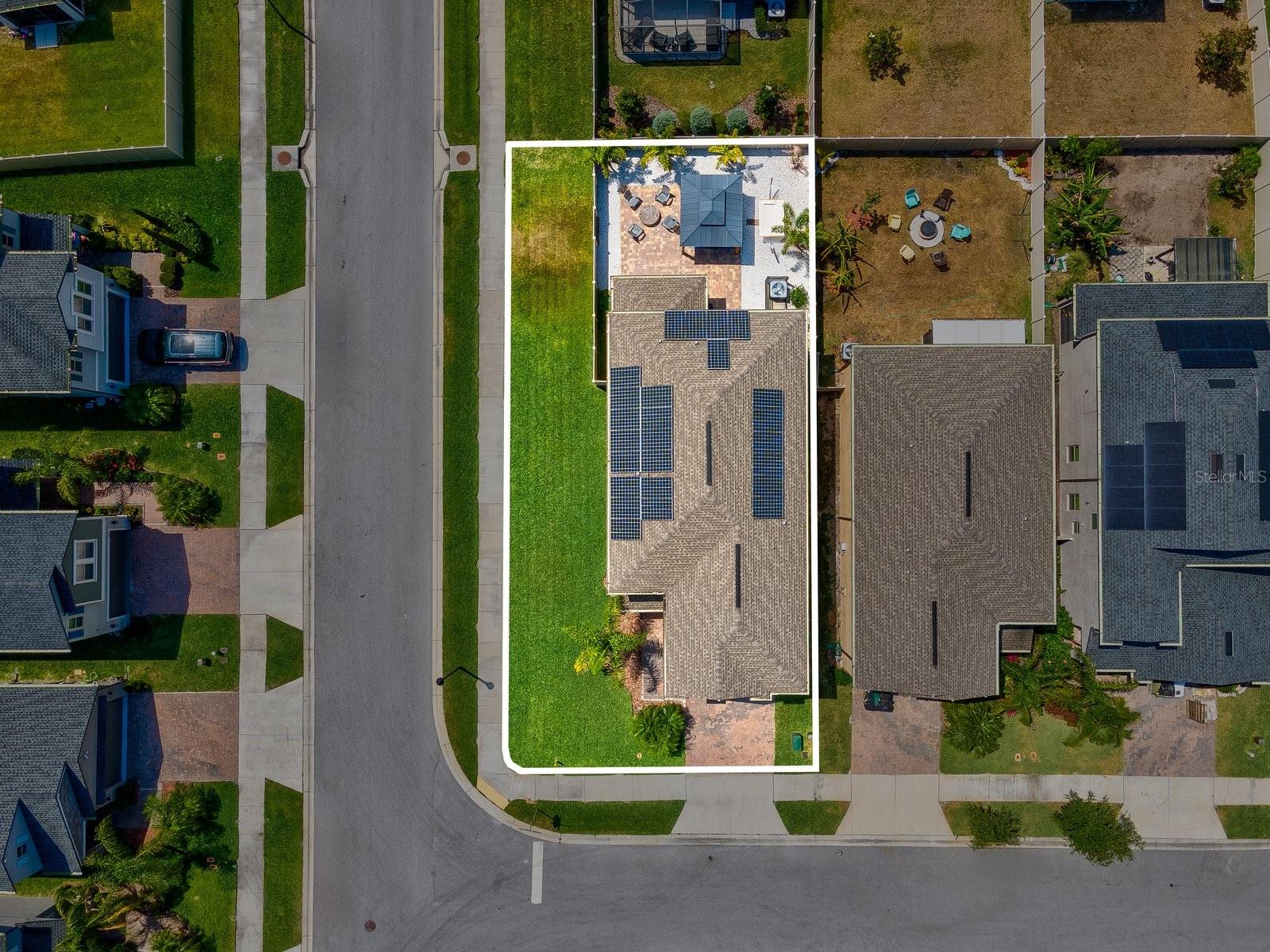 nice corner lot