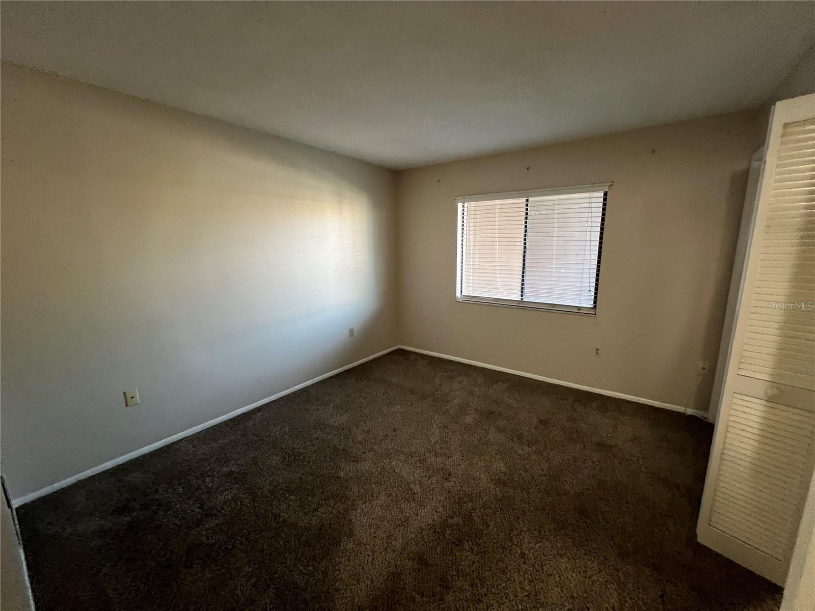 very spacious spare bedroom