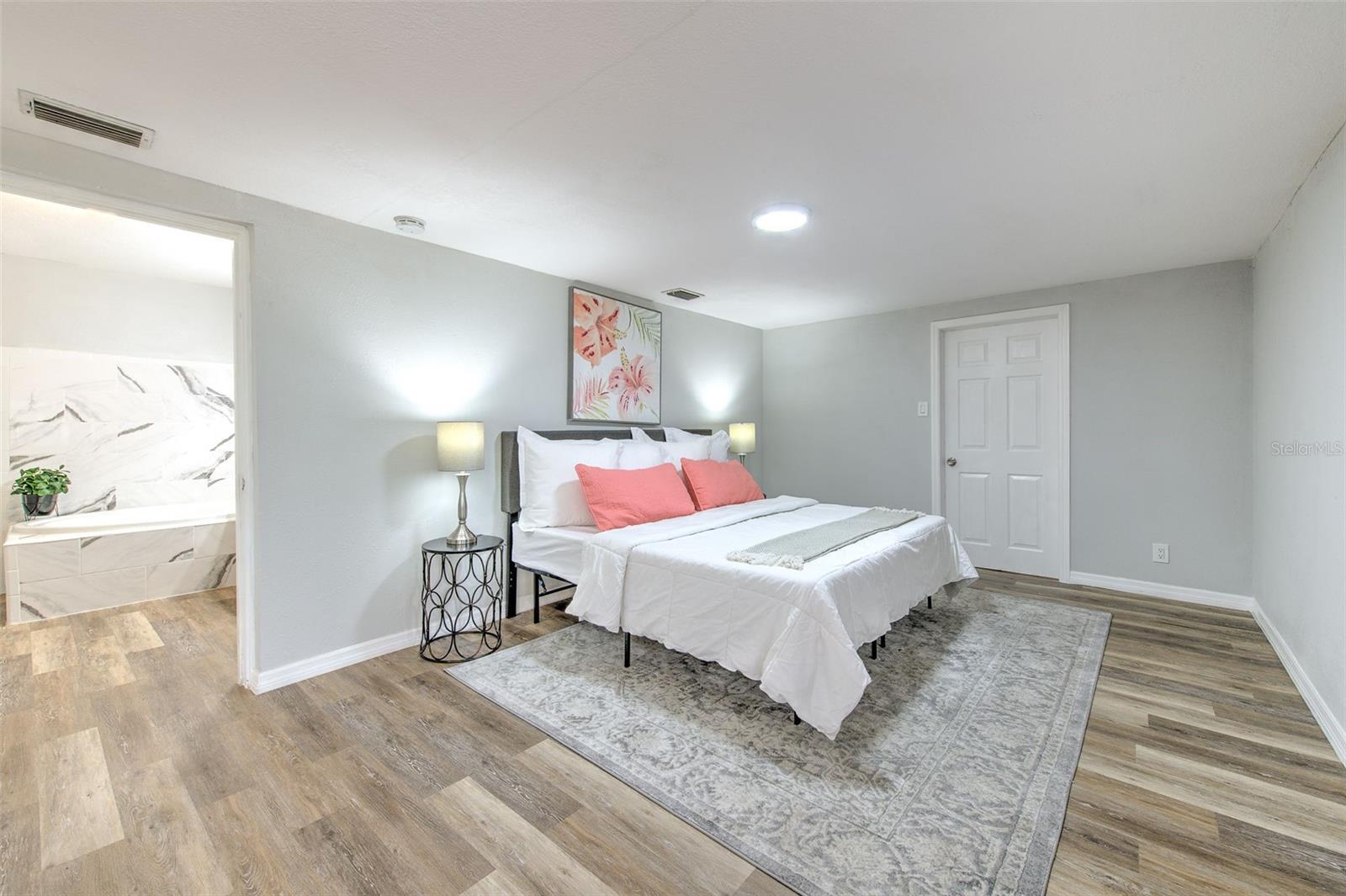 master spacious laundry room