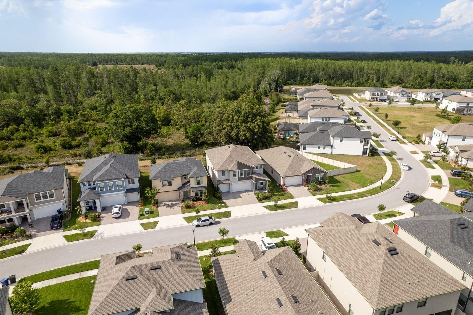 Upscale neighborhood