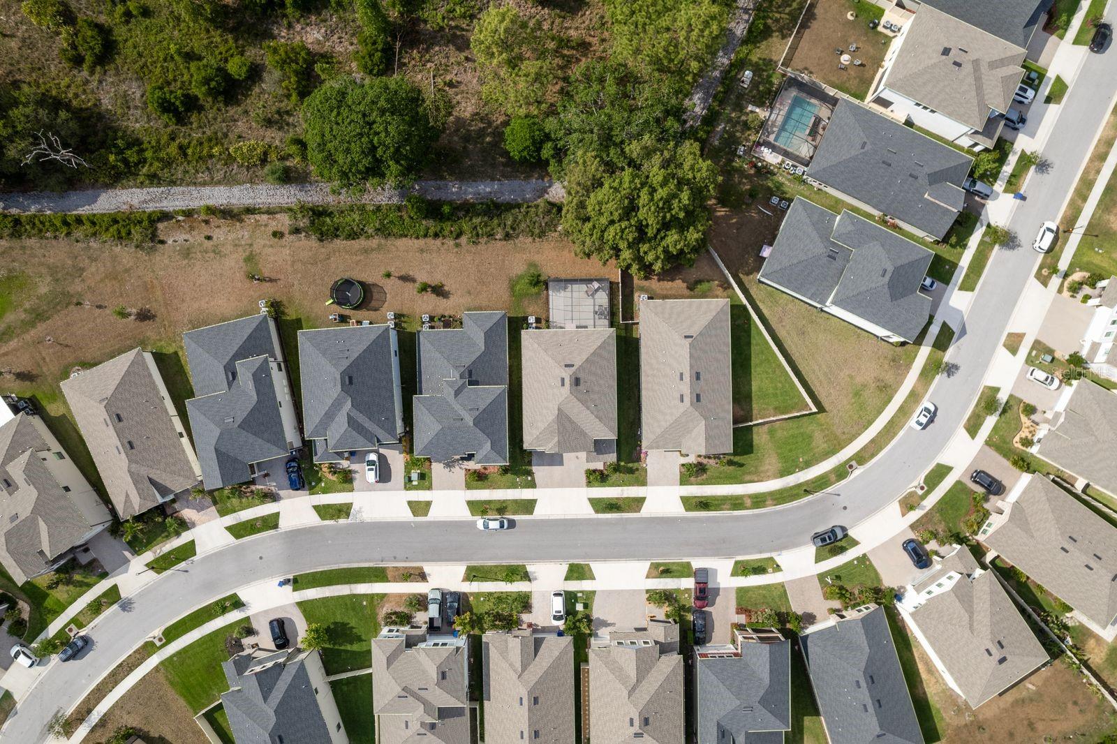 aerial view