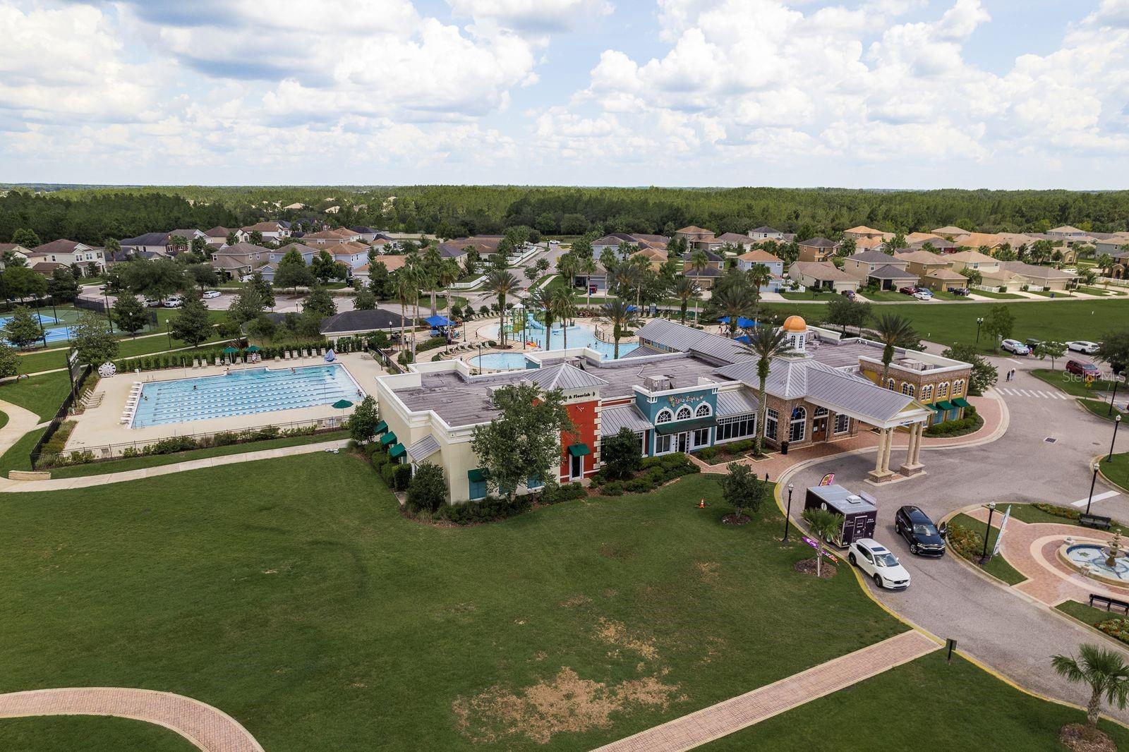 Connerton Club house - view of the property with lap pool and community pool