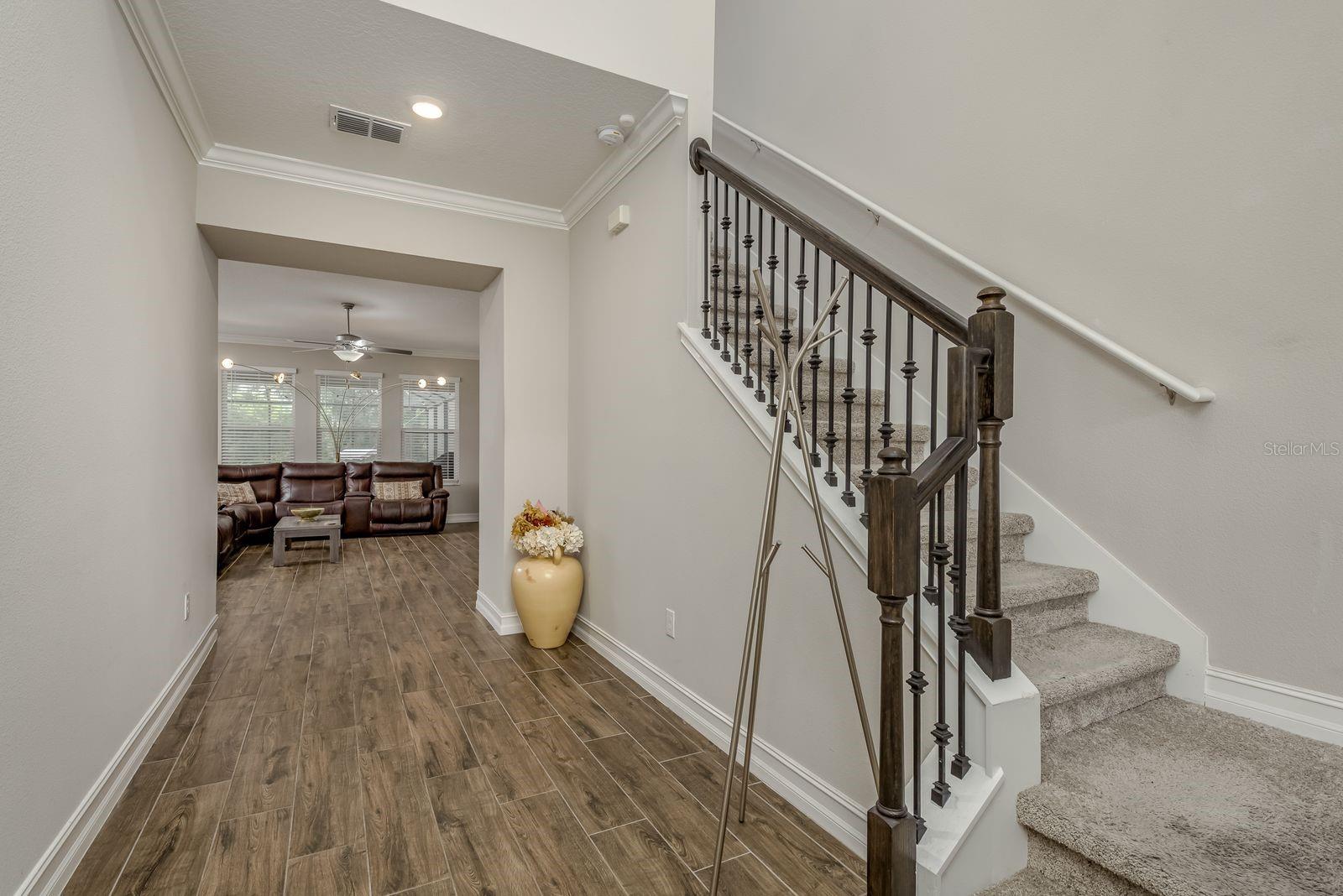 foyer and staircase