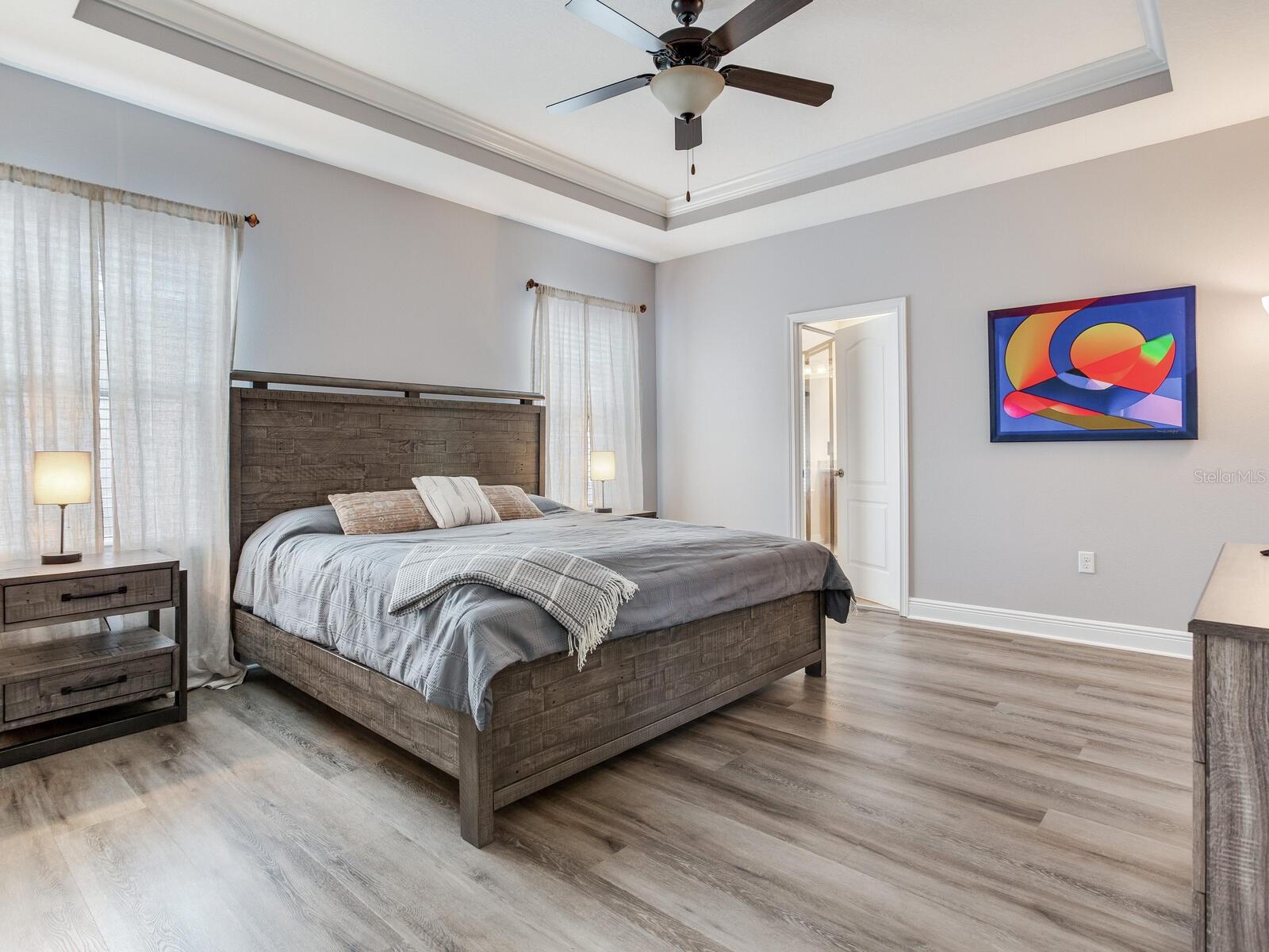 huge master suite