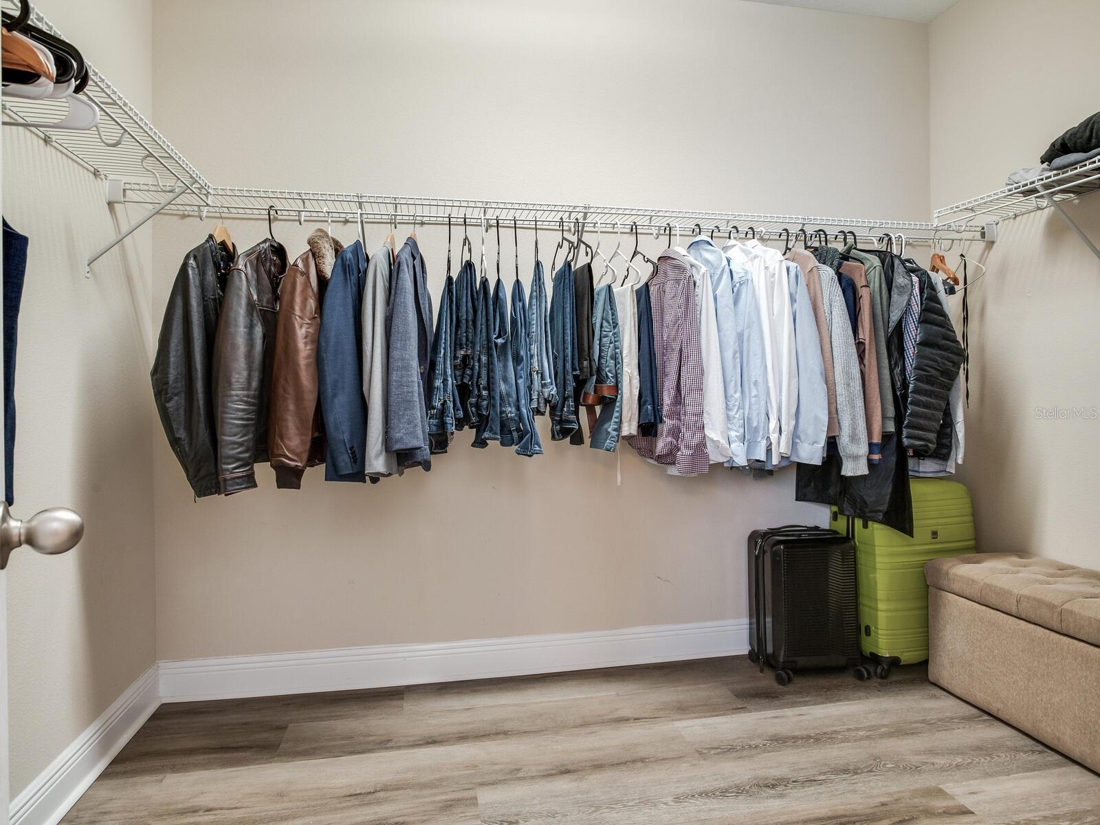Walk in closet