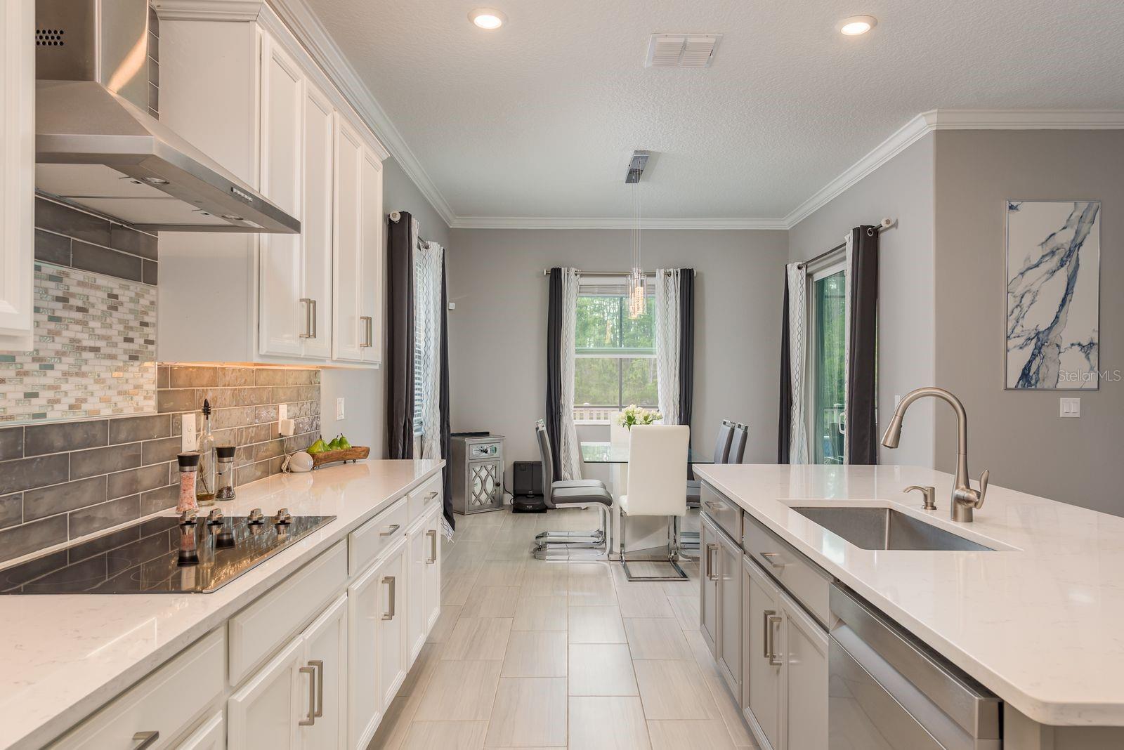 Beautiful quartz countertops