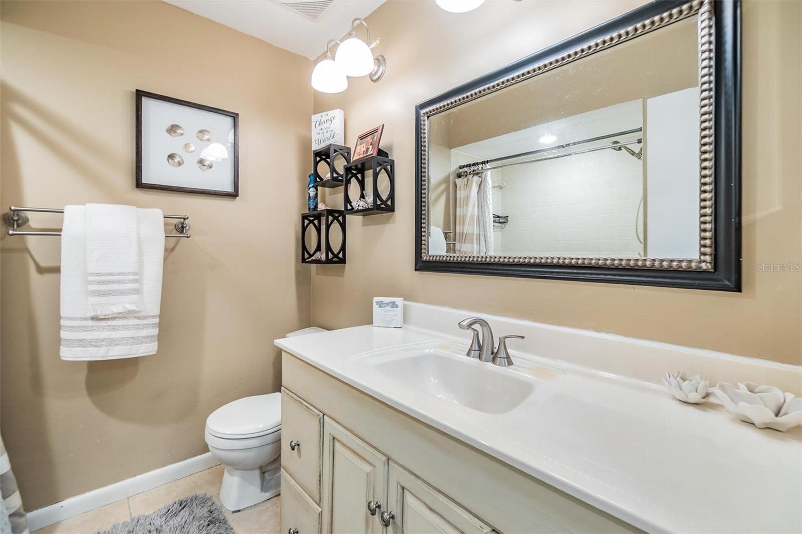 Hall bath
