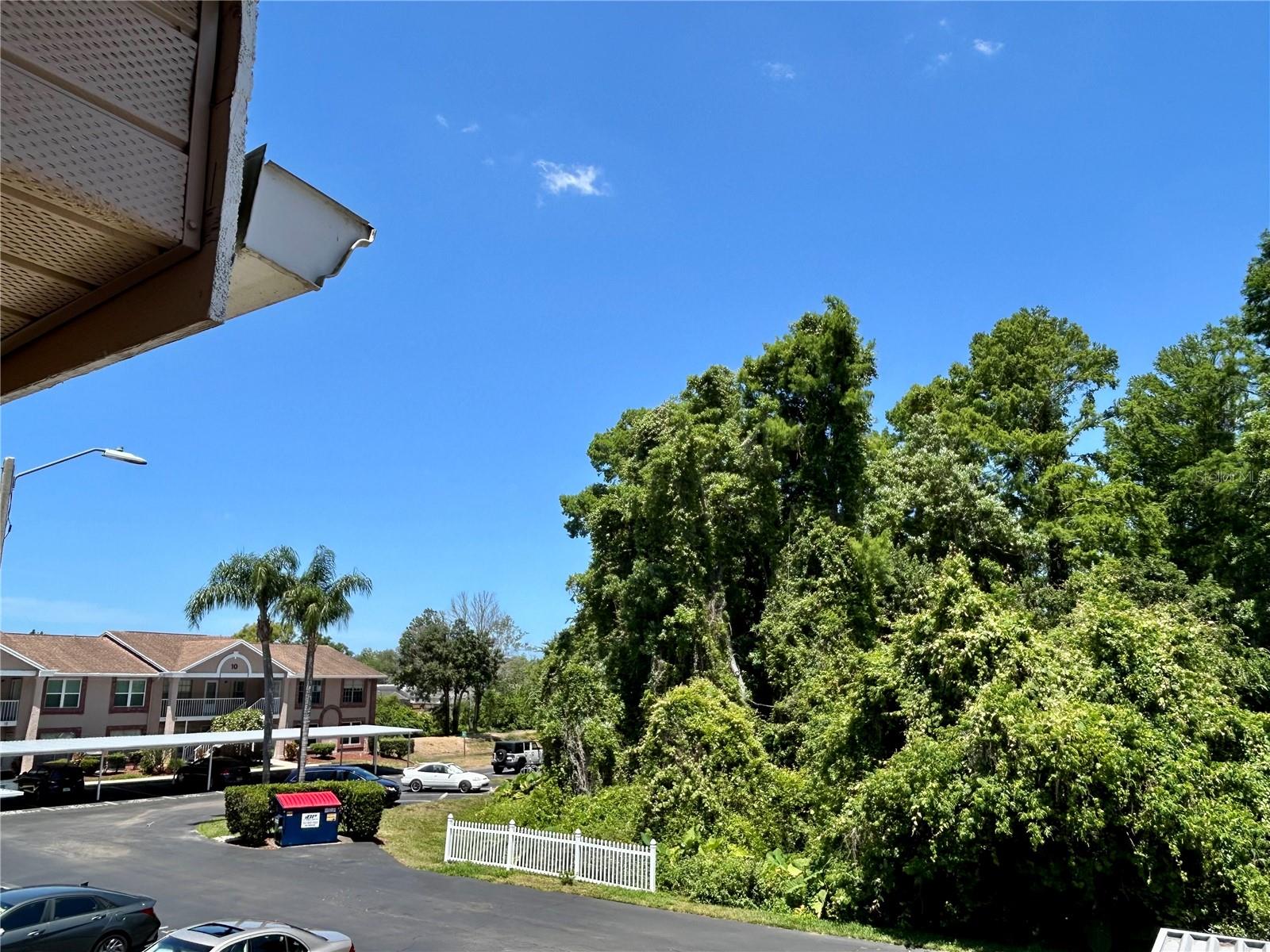 From the front entry way