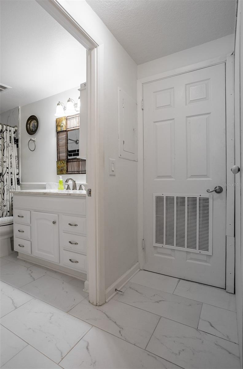Hall and Storage door