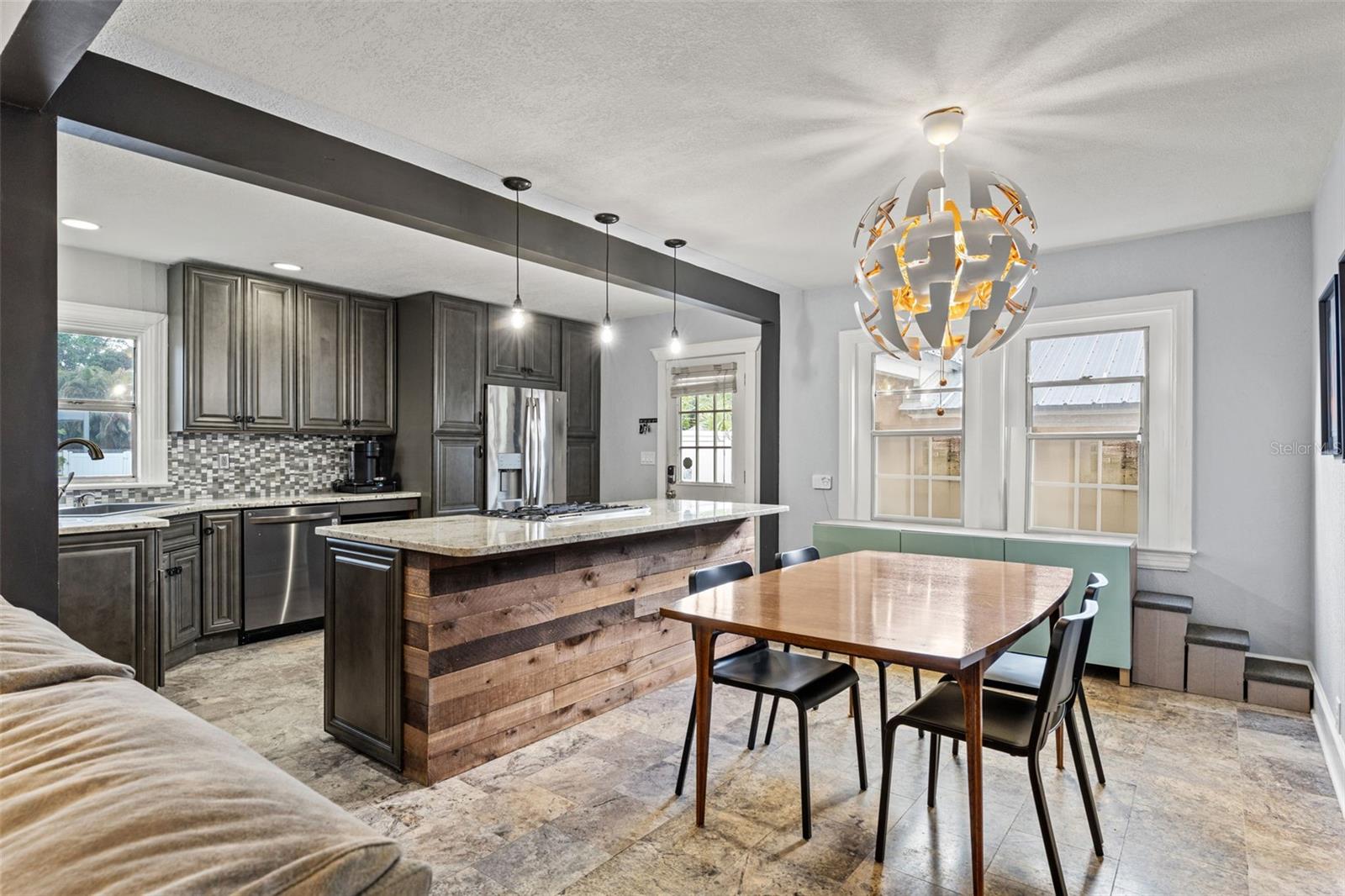 Main Home Dining and Kitchen