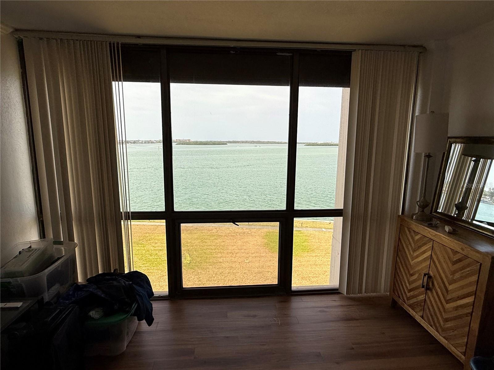 Views from Master Br - floor to ceiling glass