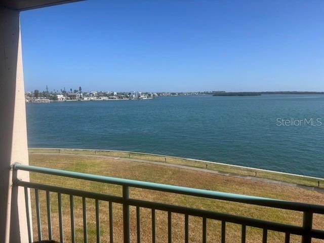 Balcony View - that is Johns Pass and Intra Coastal