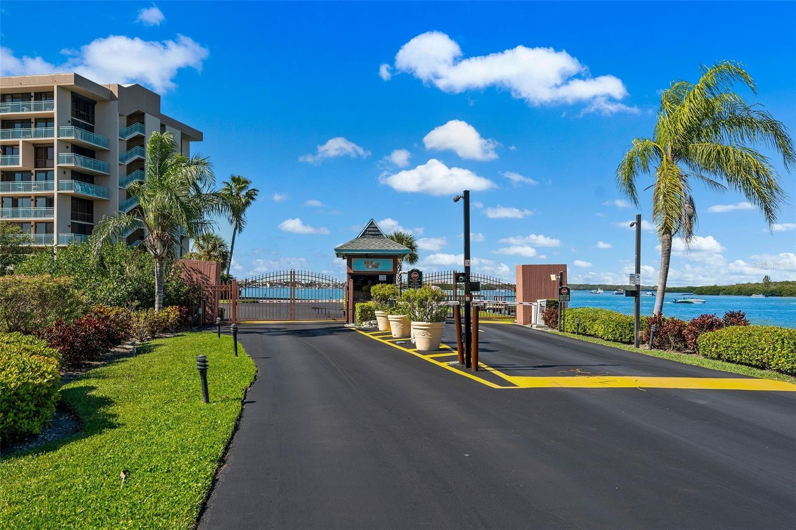Security via - Entry Gate, also secured lobbies