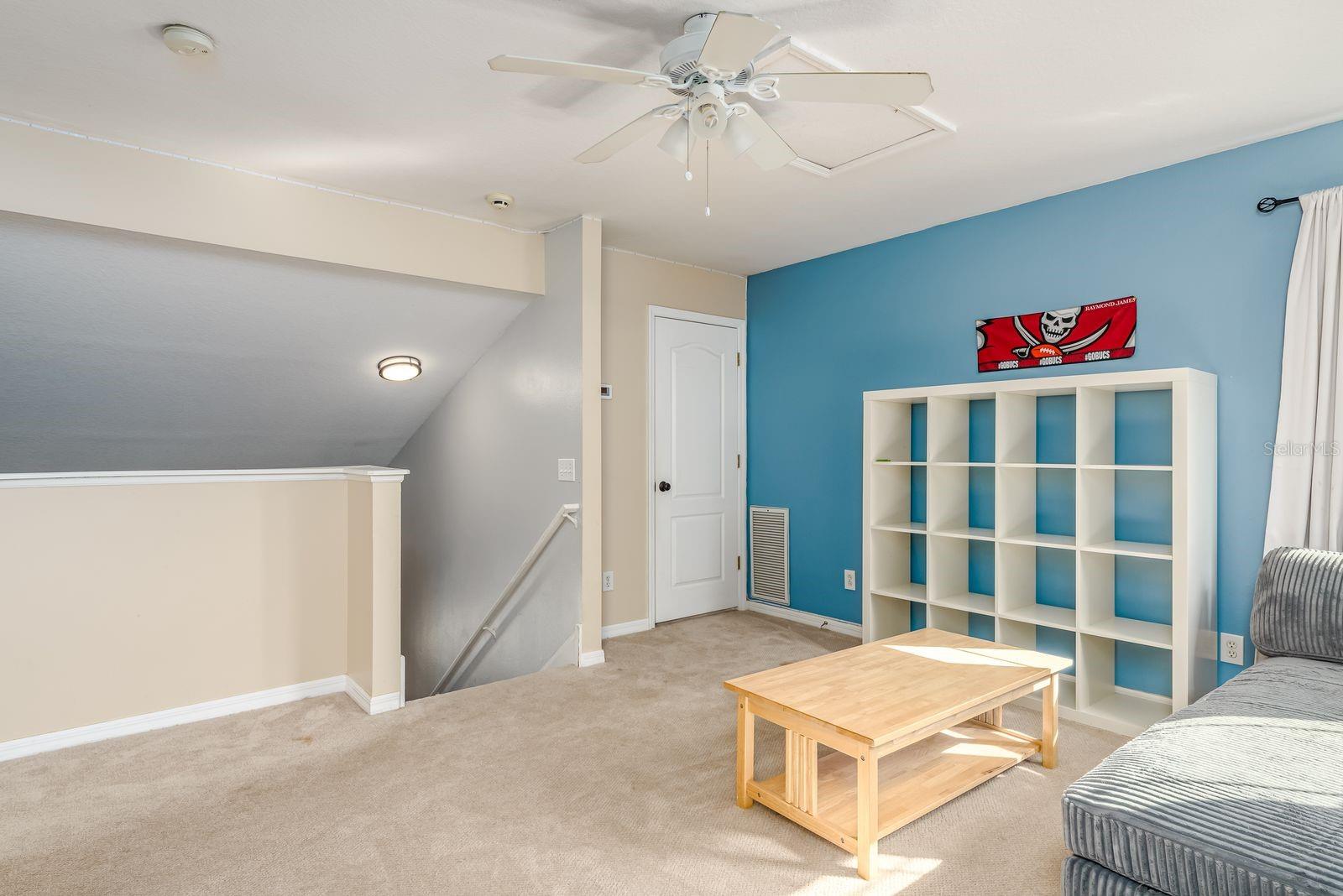 Upstairs Loft area