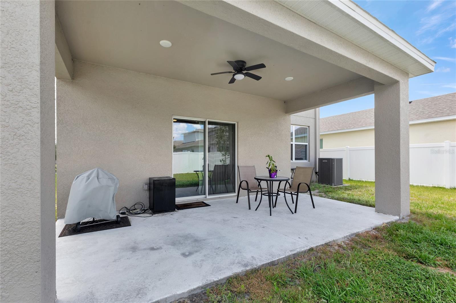 Back patio