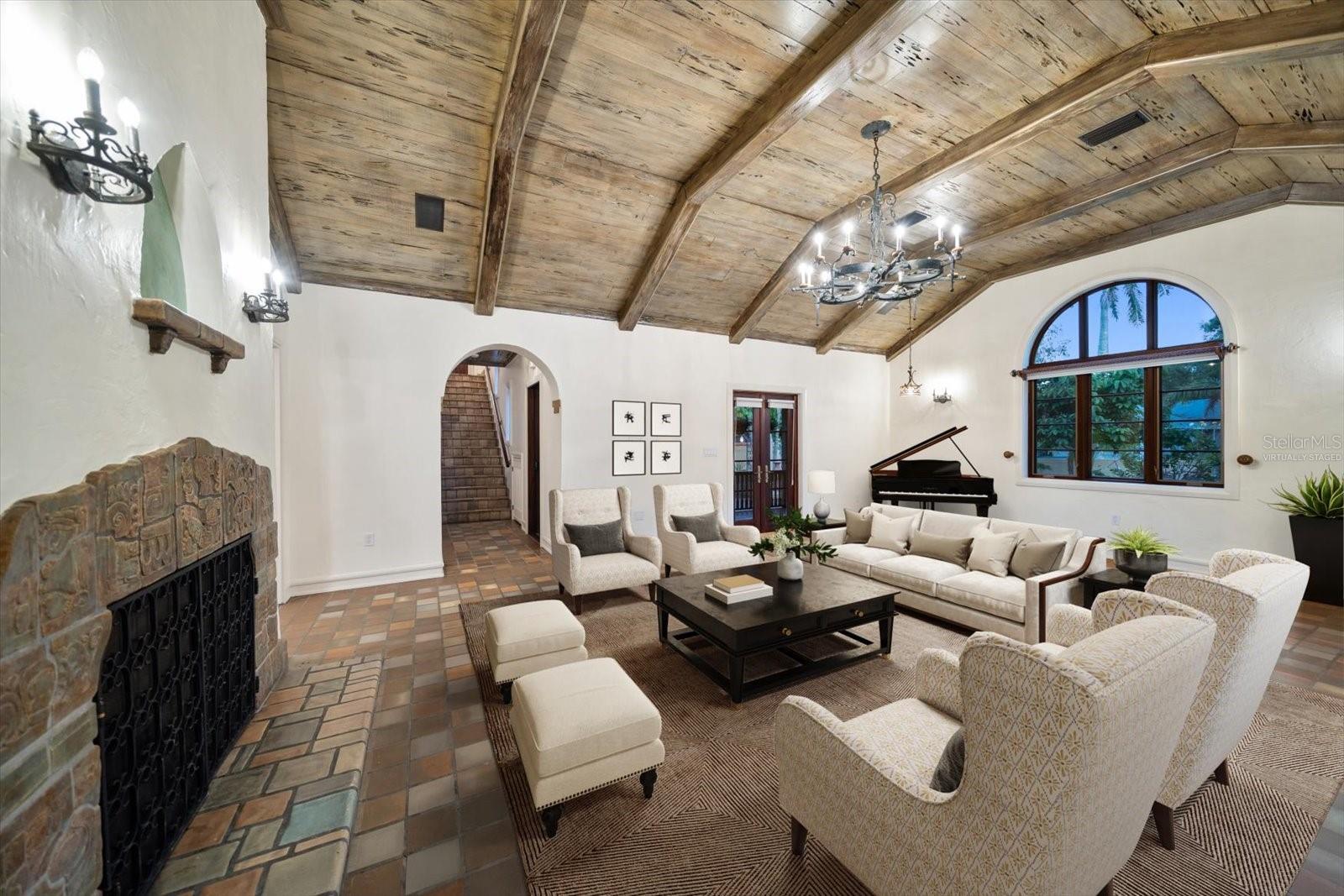 Formal Living - Virtually Staged