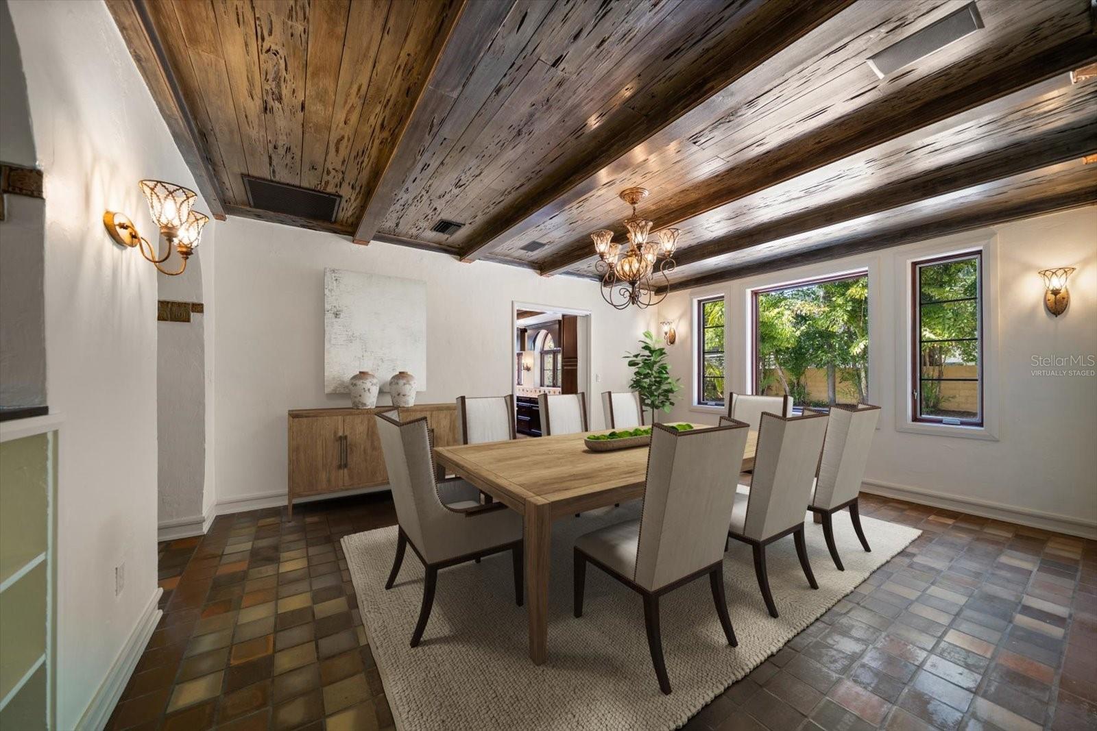 Formal Dining Room- Virtually Staged