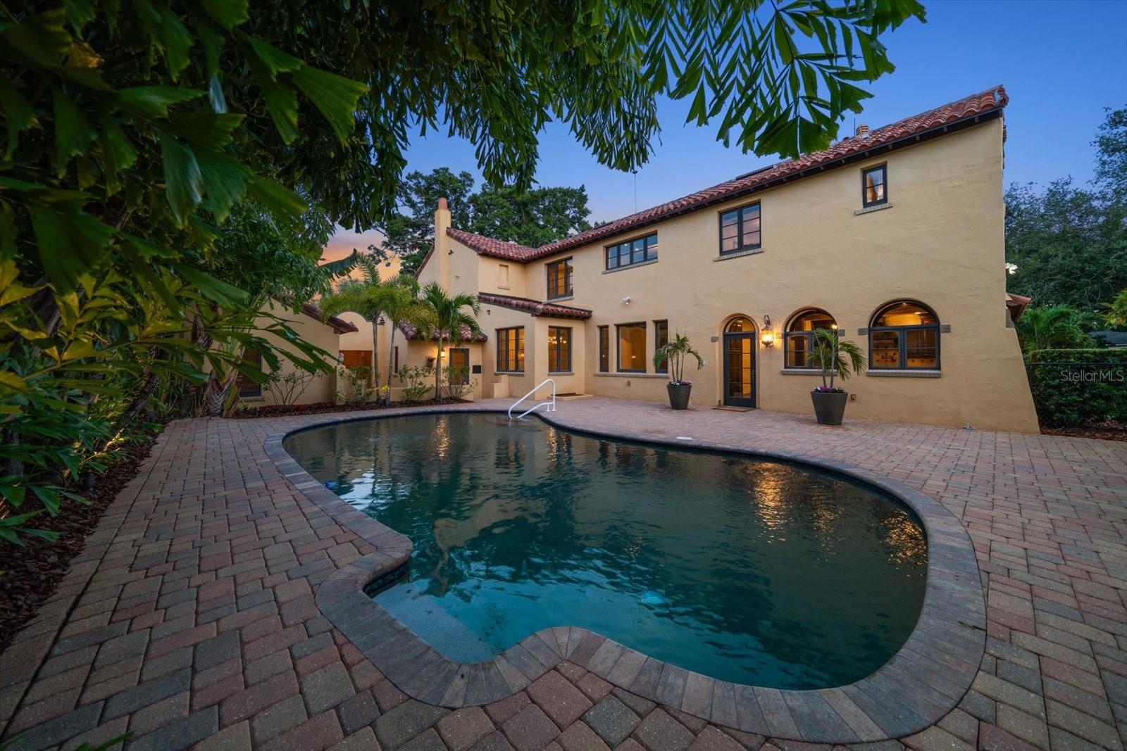 Backyard / Heated Pool