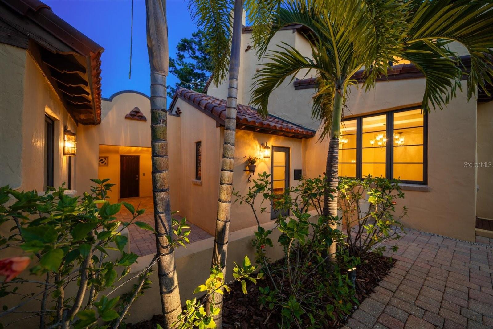 Backyard with access to Guest Quarters and Garage
