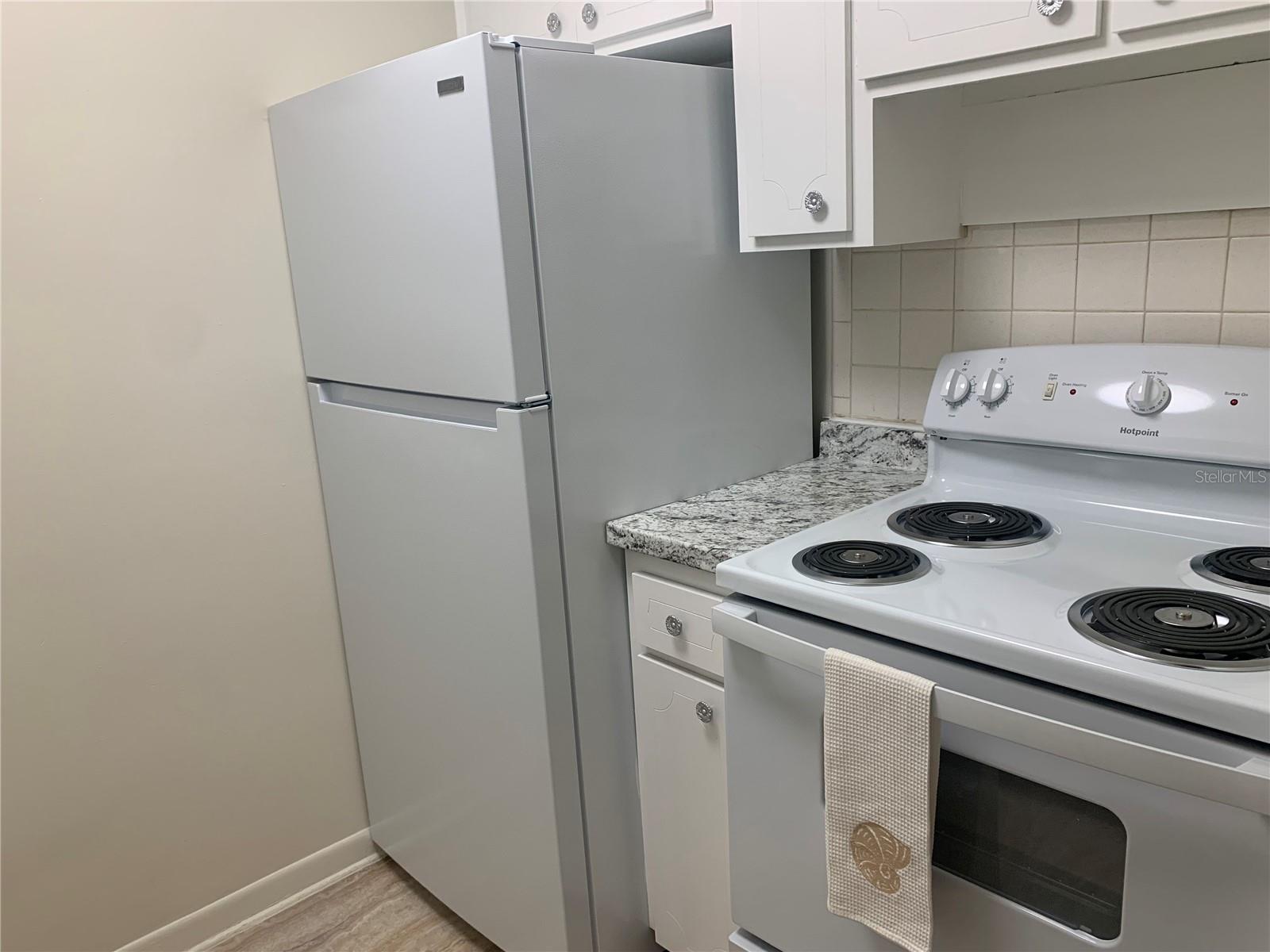 New Stove & Refrigerator