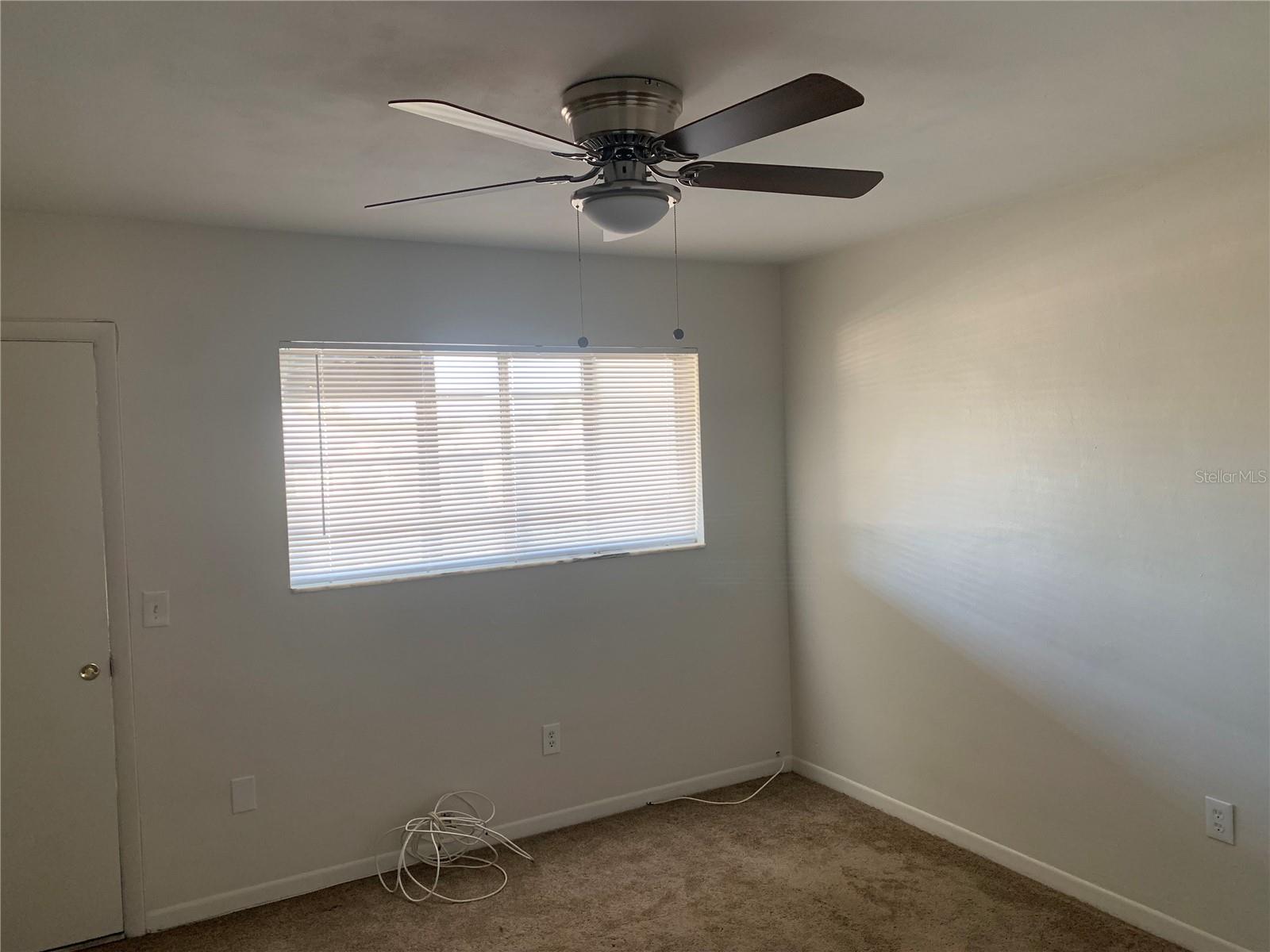 Natural light from the windows.