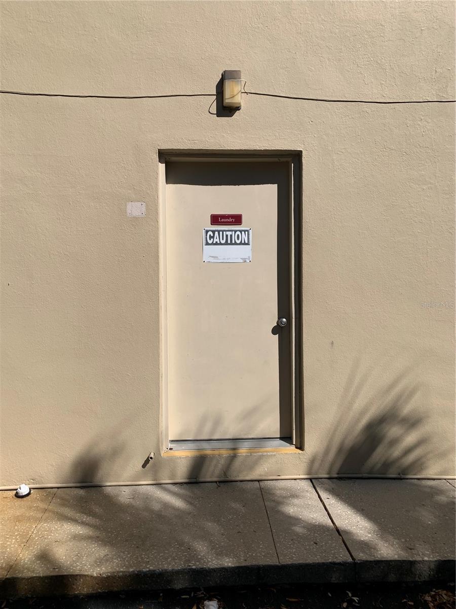 Laundry Room. First floor on side of building.
