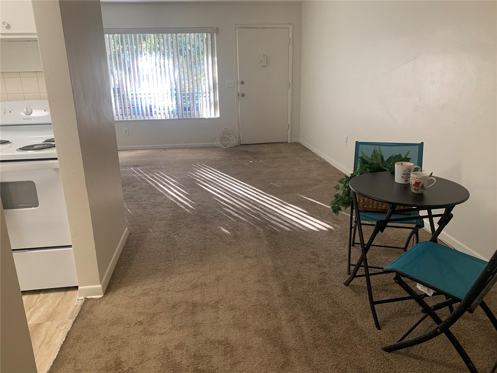 View from Kitchen area.