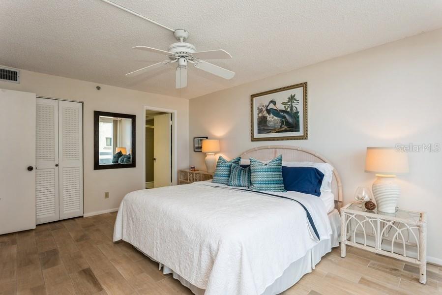 Primary Bedroom with walk-in closet