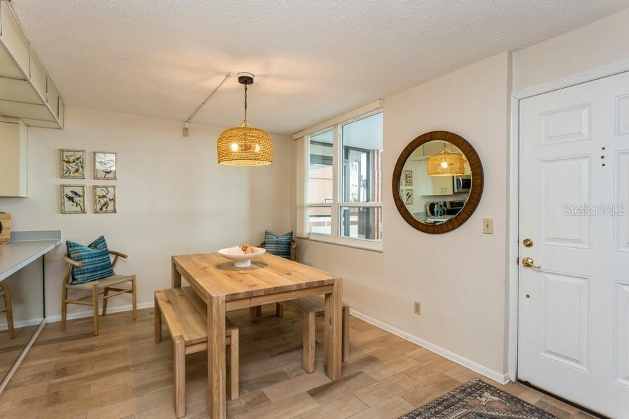 Crate and Barrel White Oak Dining Table
