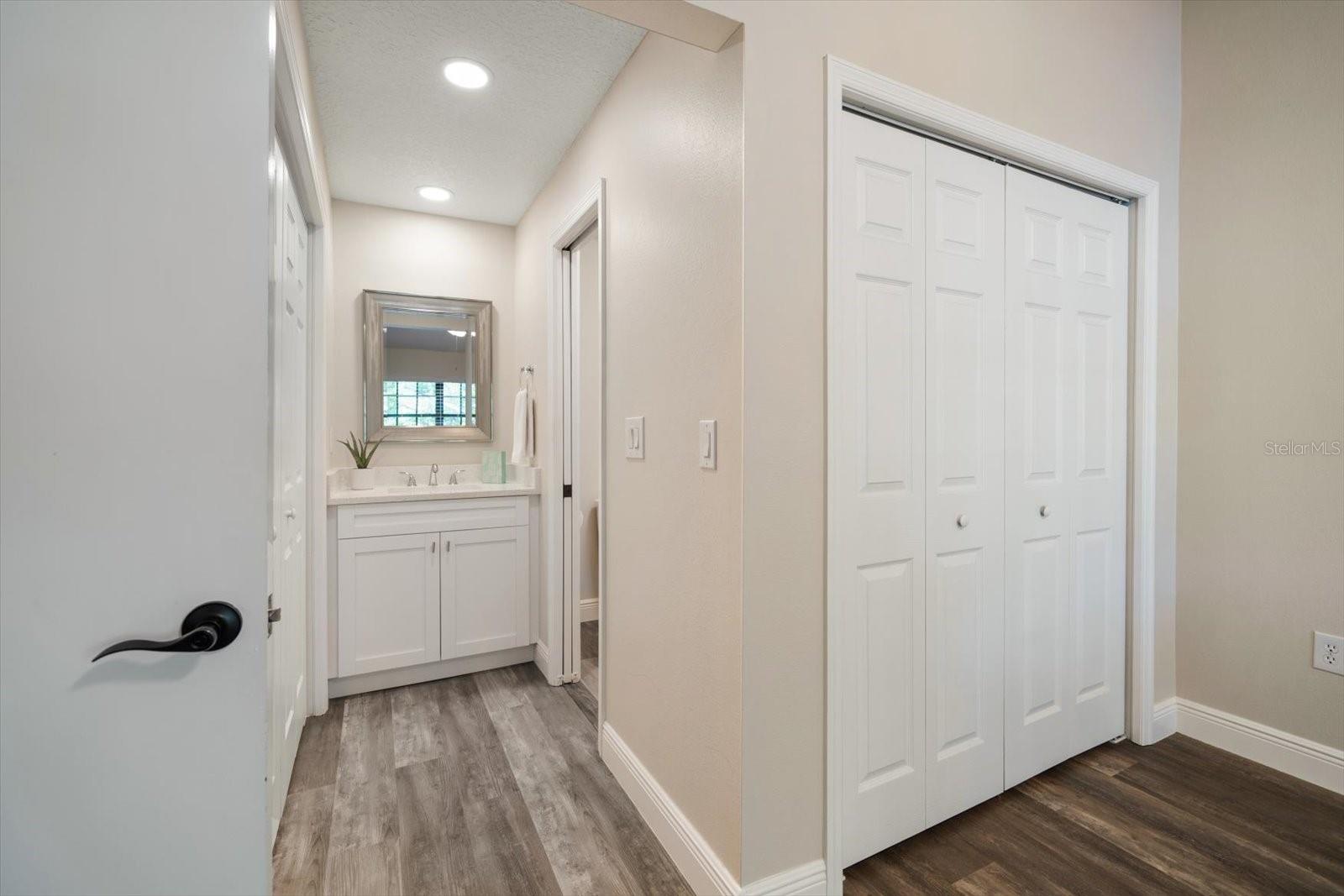 Primary Bathroom & 2 Closets