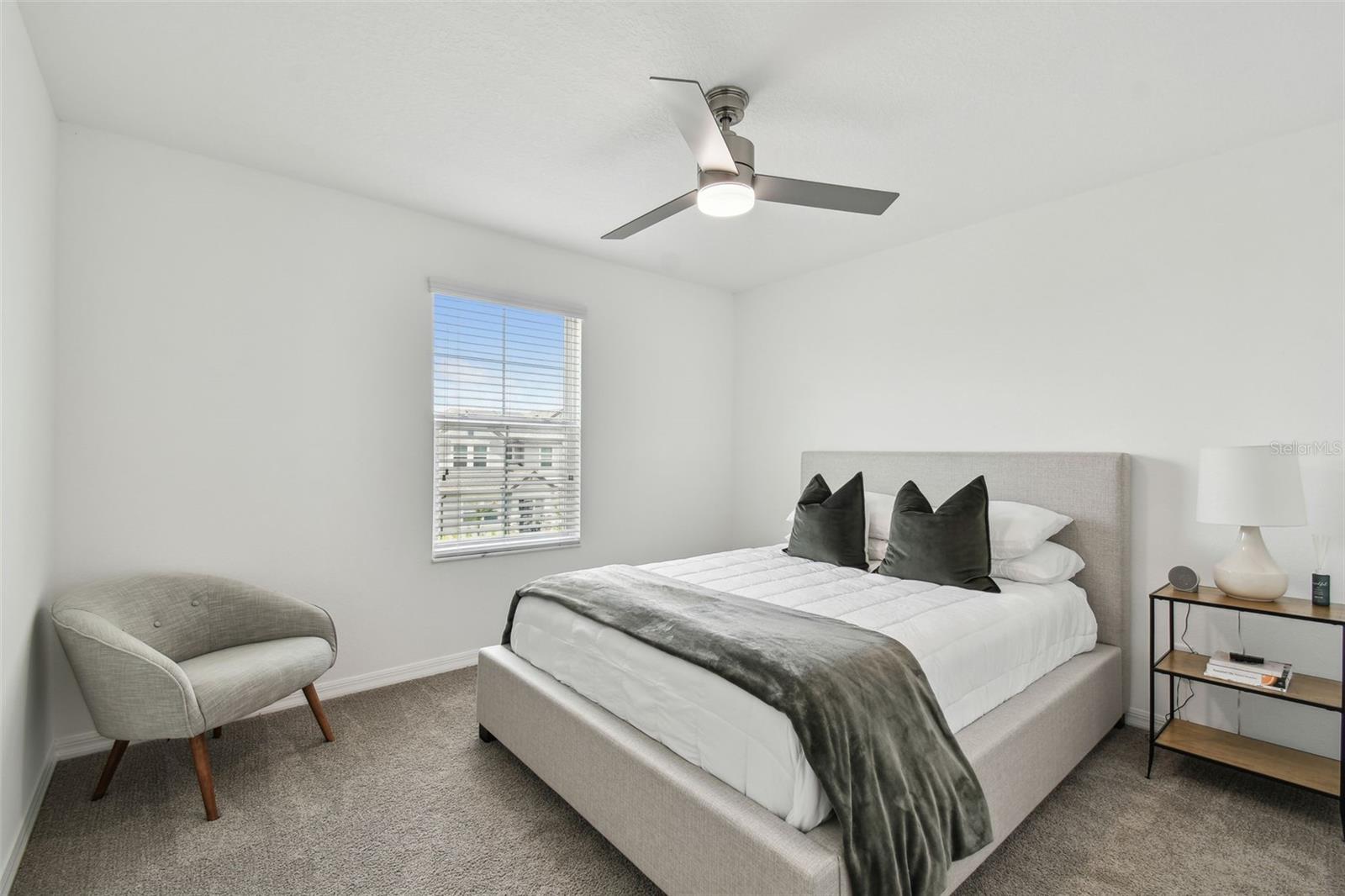 Bed 4- overlooks the front of the home and has a walk in closet