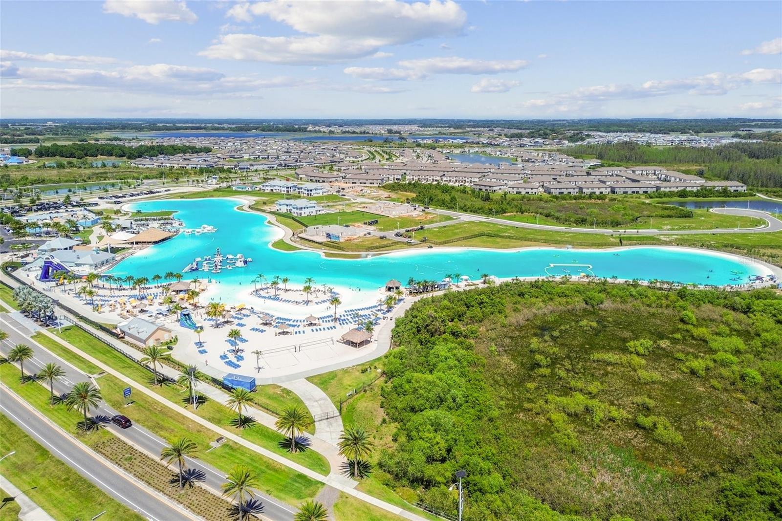 Just a short drive from the home is the lagoon. You get to head over and enjoy all it has to offer, then return to your peaceful retreat!