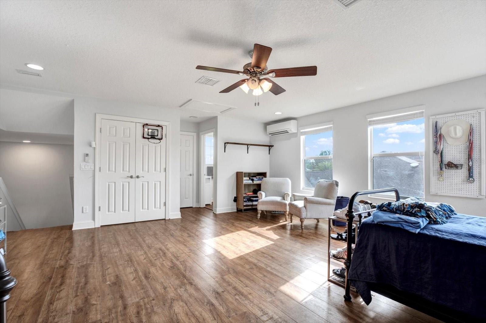 Upstairs Bonus with Half Bath
