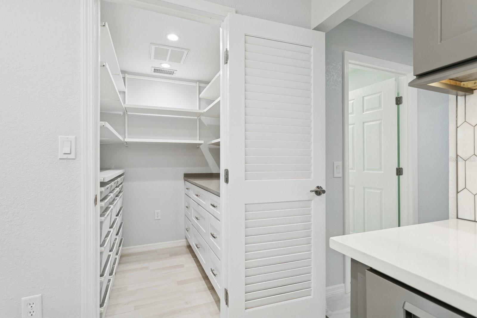 Walk-in pantry