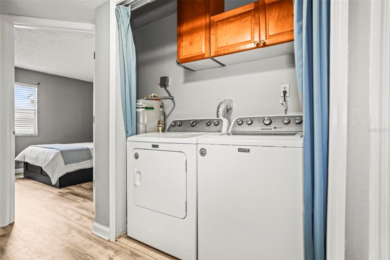 Laundry closet