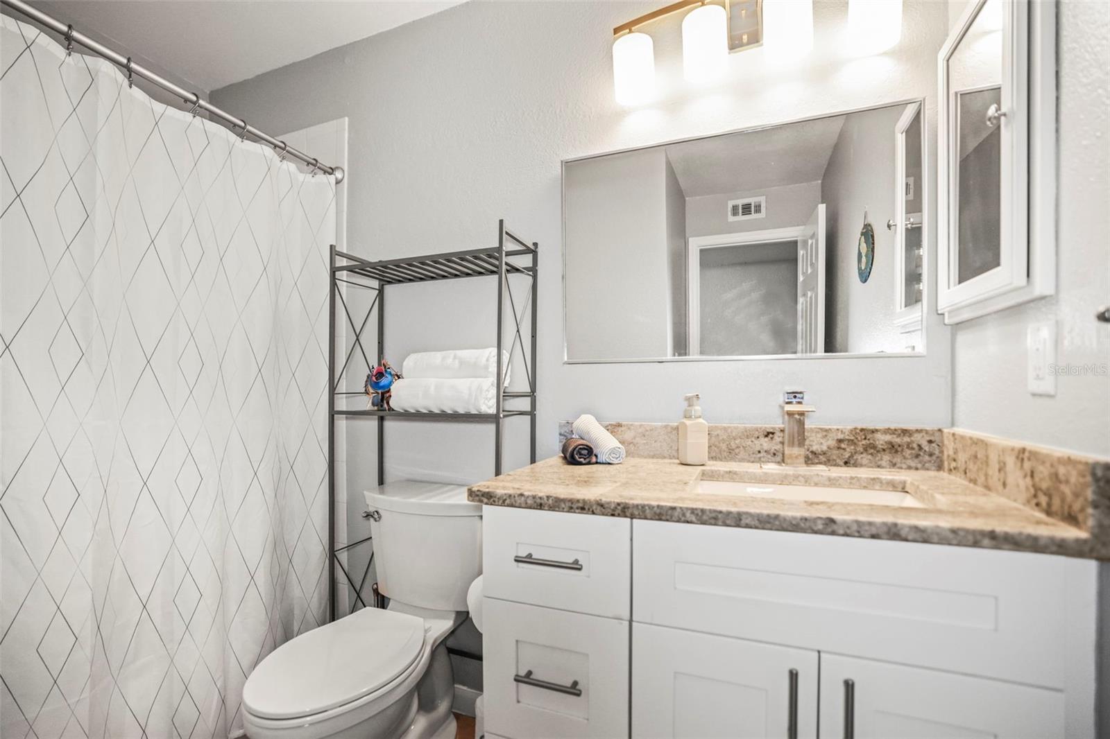 Hall bath