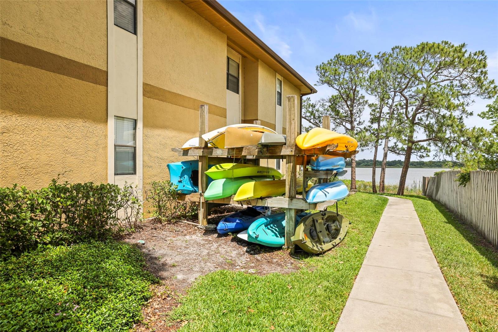 Kayak storage