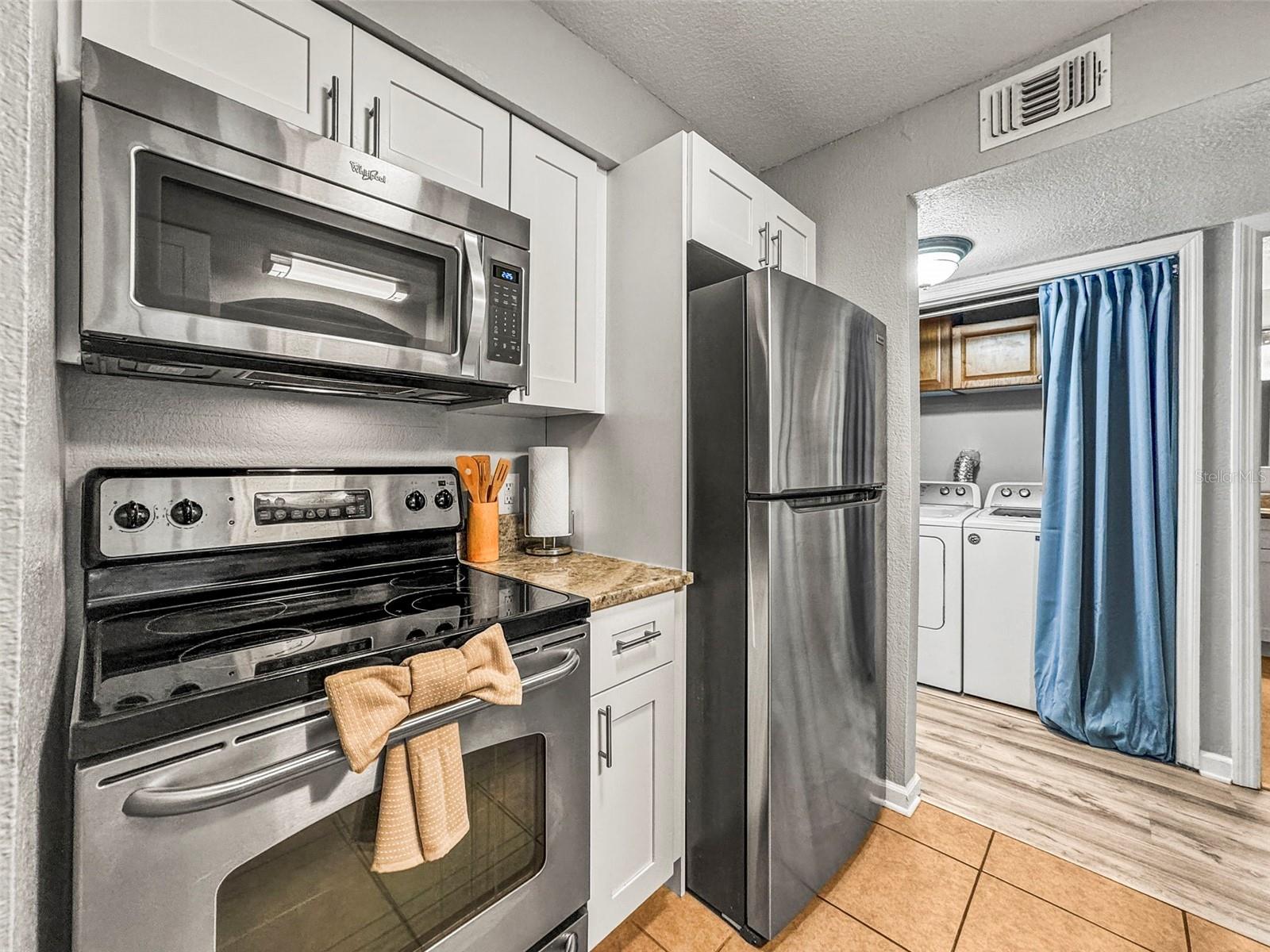 stainless appliances