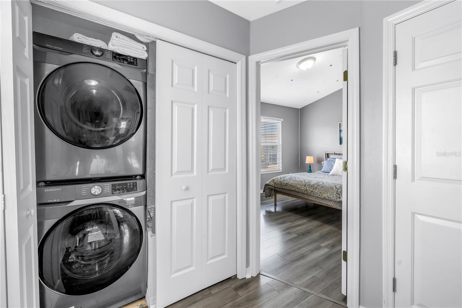 Laundry upstairs
