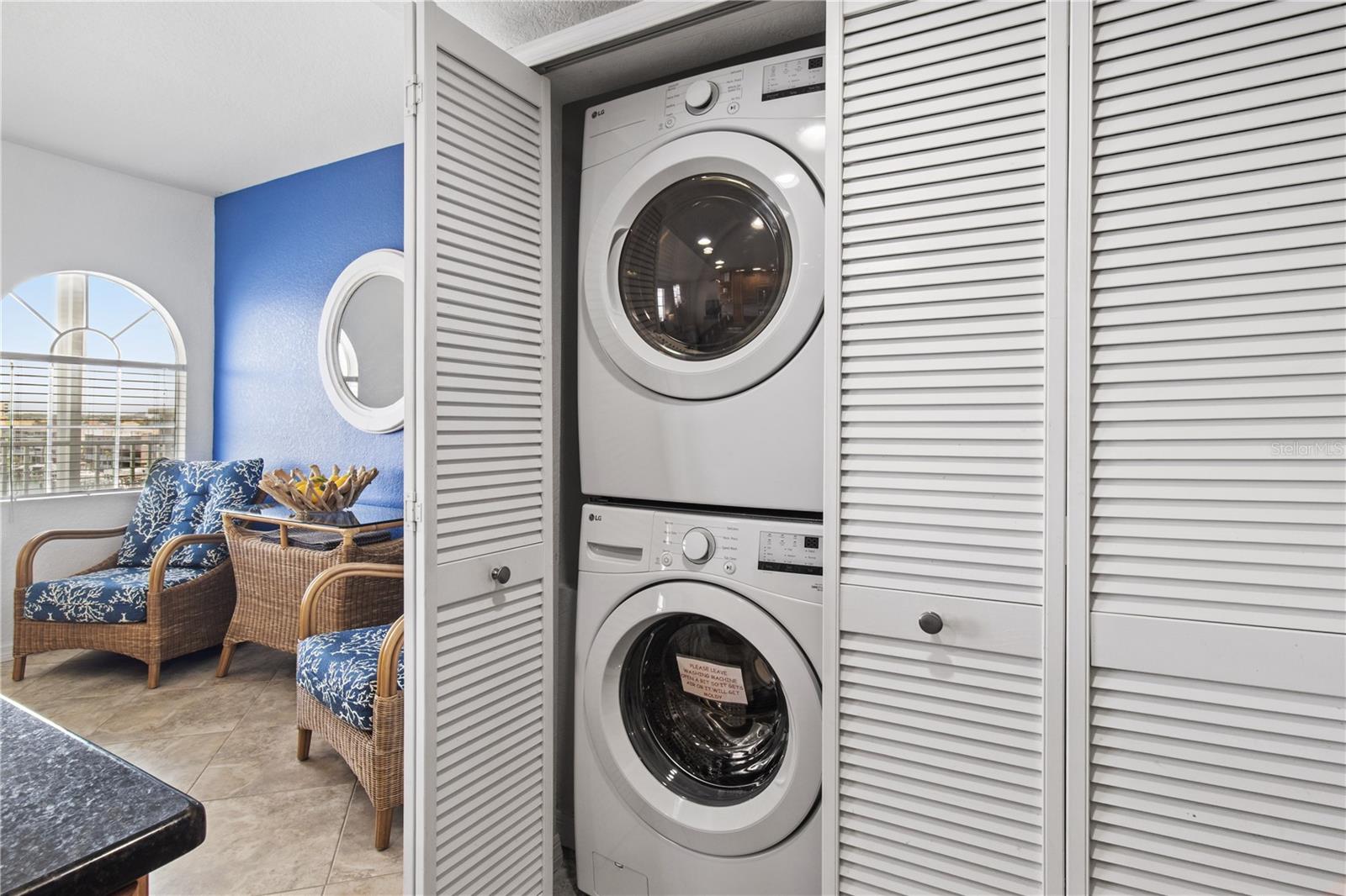 laundry closet