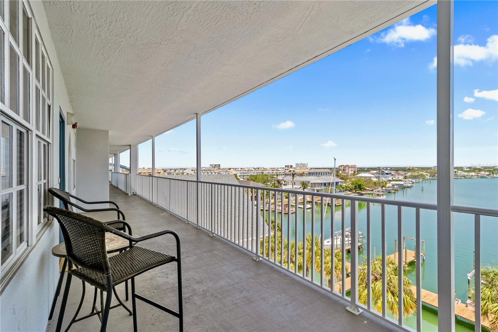 covered balcony