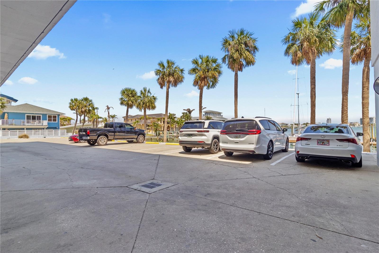 on-site parking lot