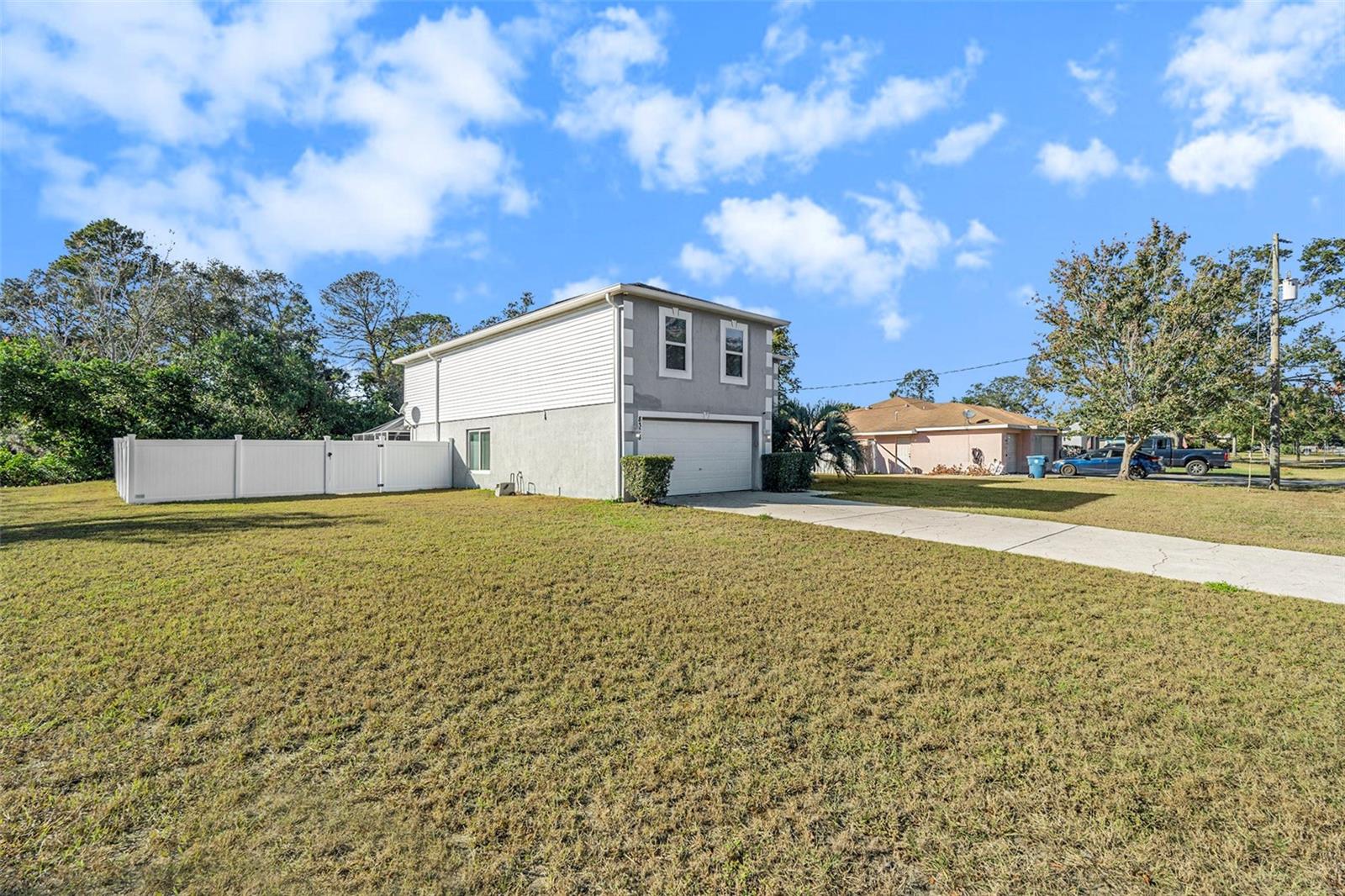 Large corner lot